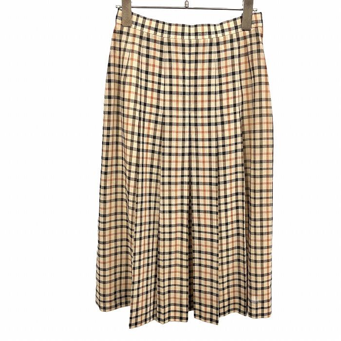 DAKS ダックス ロンドン LONDON 少し薄手 スカート ひざ下丈