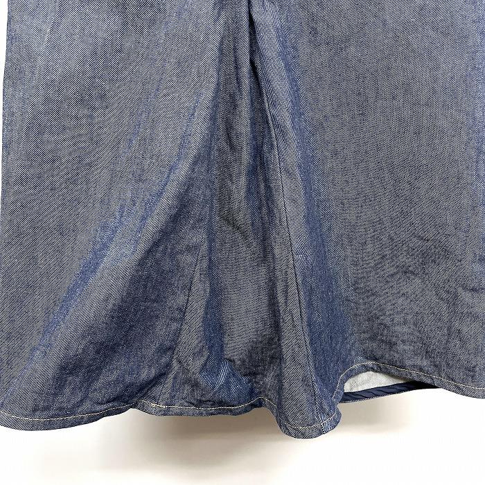 リーバイス エンジニアードジーンズ デニムスカート ロング Aライン シンチバック 裏地無し 無地 綿100% W23(28？) ブルー レディース | Levi's ENGINEERED JEANS | 02