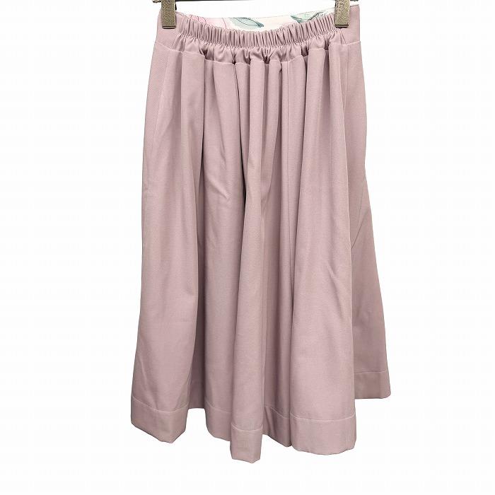【新品】tocco closet フレアスカート 花柄 リバーシブル ウエストゴム ポリ100% M ピンク ピンク×白×緑×久住ピンク レディース | tocco closet | 03