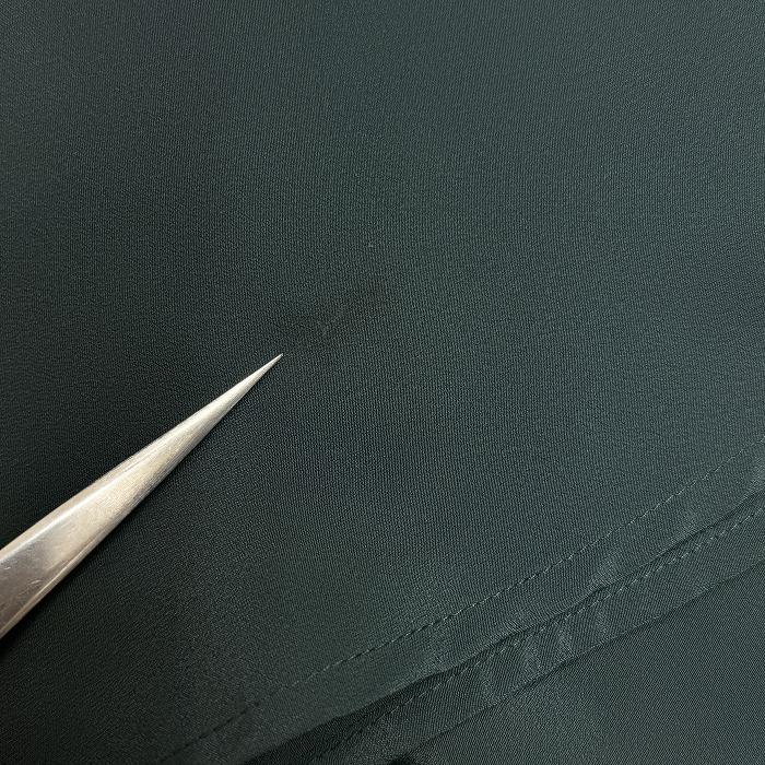 【新品/訳アリ】E hyphen world gallery 薄手 タックミディアムスカート フレア 裏地付き ウエストゴム 無地 ポリ100% F 緑色 レディース | E hyphen world gallery | 02