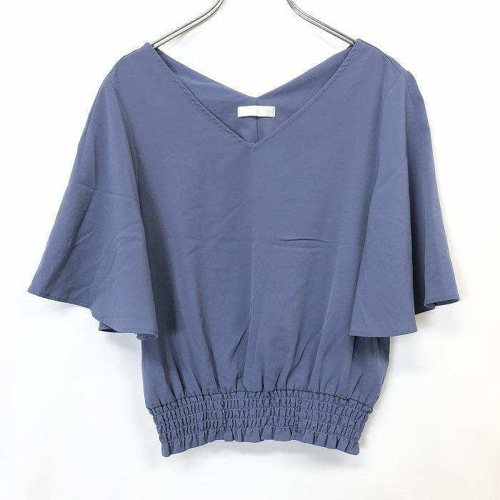 アクアガール 半袖トップス AG by aquagirl（エージーバイアクアガール）の「◇ワッシャーフレンチ