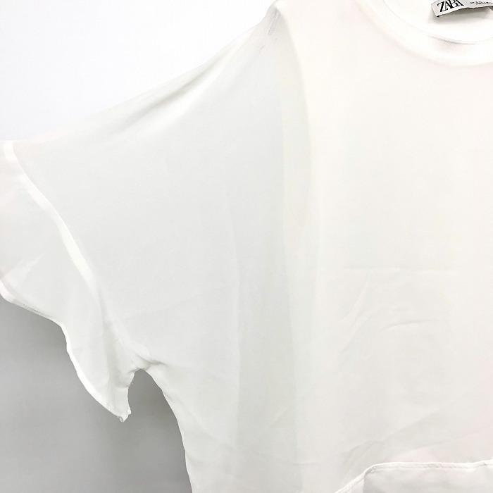 ZARA ザラ S レディース 女性 レイヤードトップス オーバー