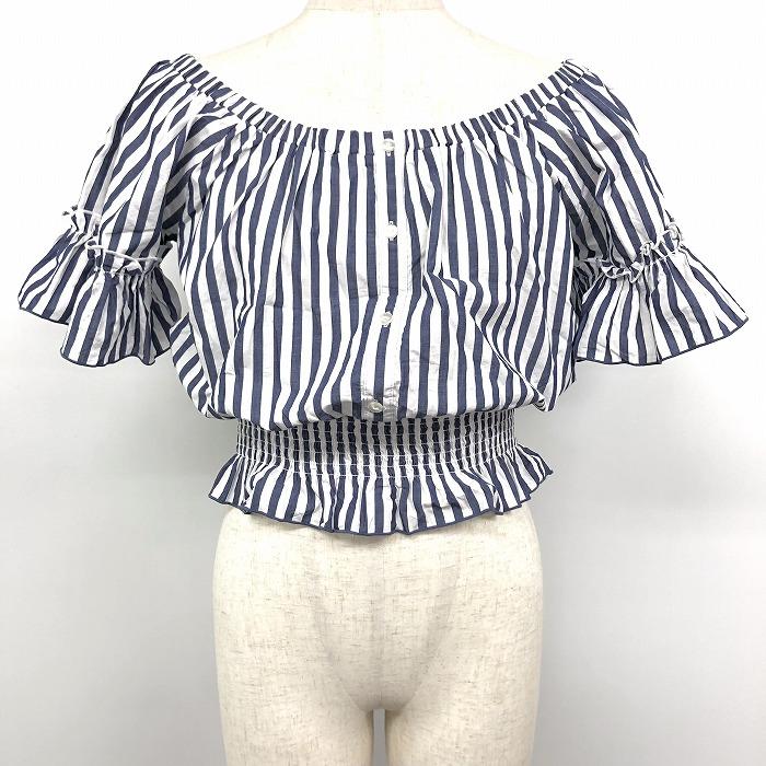 Heather HEATHER プルオーバー オフショルダートップス ブラウス