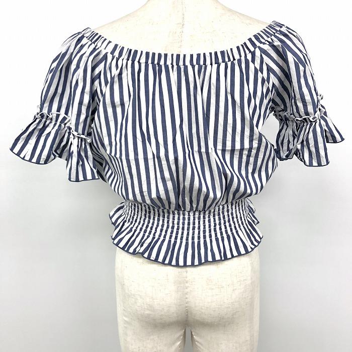 Heather HEATHER プルオーバー オフショルダートップス ブラウス