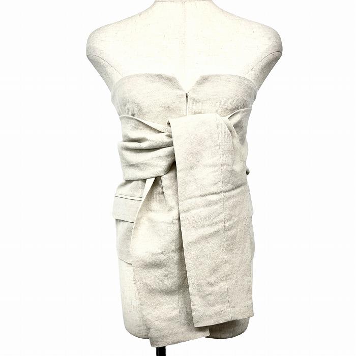 FRAY I.D フレイアイディー ジャケットライクビスチェ 背中ゴム 羊毛