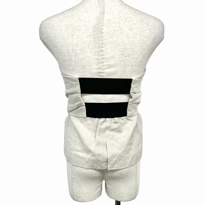 FRAY I.D（フレイ・アイディー） ジャケットライクビスチェ 背中ゴム