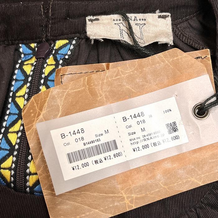 アールエヌエー 【新品】RNA 細畝 コーデュロイ プルオーバー シャツ ラグラン 7分袖 後ろファスナー 綿100% M ダークブラウン 売れ筋商品|||レディース RNA アールエヌエー 【新品】RNA 細畝 コーデュロイ プル