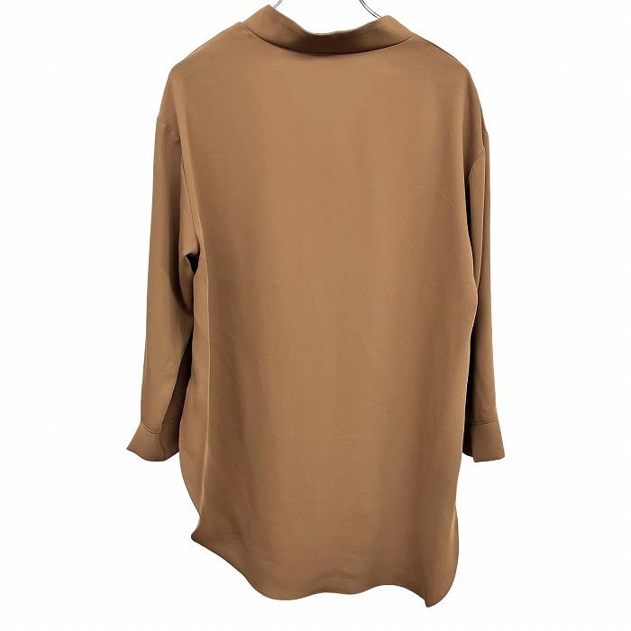 ラディエイト RADIATE プルオーバー トップス カットソー シャツ スキッパー 無地 7分袖 ロングテール ポリ100% M 9号 ブラウン レディース |  | 01