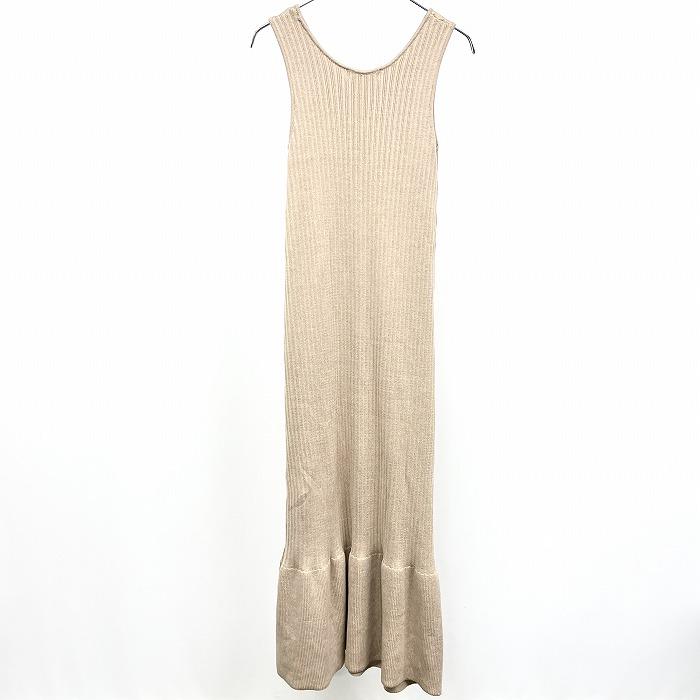 FREE'S MART（フリーズマート） FREE'S MART ノースリーブ リブニット