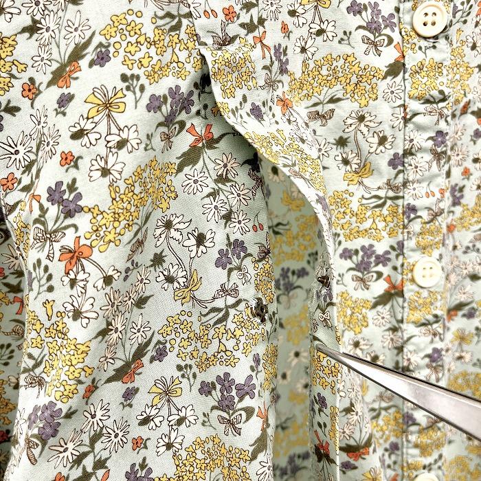 ワコールマタニティ WACOAL MATERNITY シャツチュニック 授乳スリット 授乳服 長袖 綿100% M-L(バスト86-101/腹囲78-110) 緑系 レディース | WACOAL MATERNITY | 01