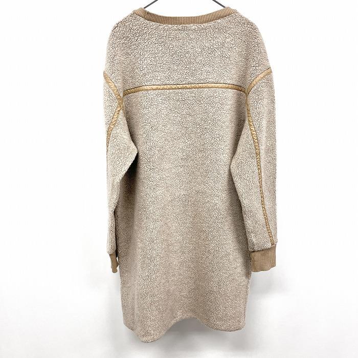 BEAUTY&amp;YOUTH UNITED ARROWS - Beauty &amp; Youth ROKU／ボアチュニックワンピ BEAUTY&YOUTH UNITED ARROWS - ROKU 6 ワンピース ボア