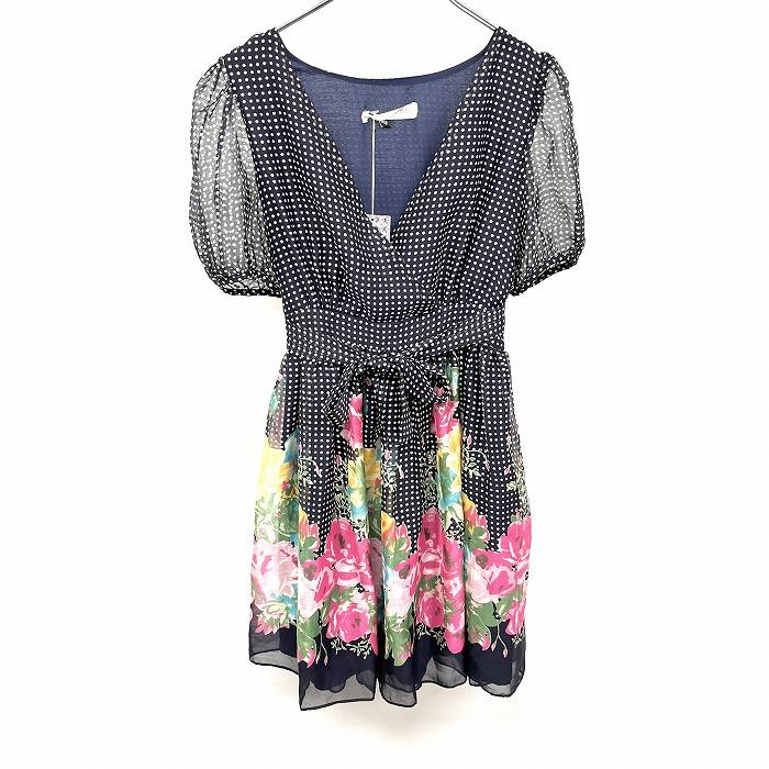 MERCURYDUO マーキュリーデュオ 【新品/訳アリ】 シフォンワンピース 