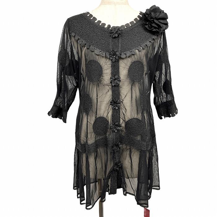 ノコオーノ　チュニック NOKO OHNO（ノコオーノ） 【新品】NOKO OHNO 薄手 メッシュ チュニック