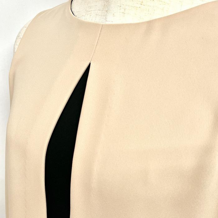 フェンネル FENNEL ワンピース ノースリーブ バイカラー