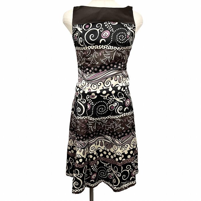 MK MICHEL  総刺繍ノースリーブワンピース パーティドレス MK MICHEL 総刺繍ノースリーブワンピース パーティドレス MK MICHEL 総