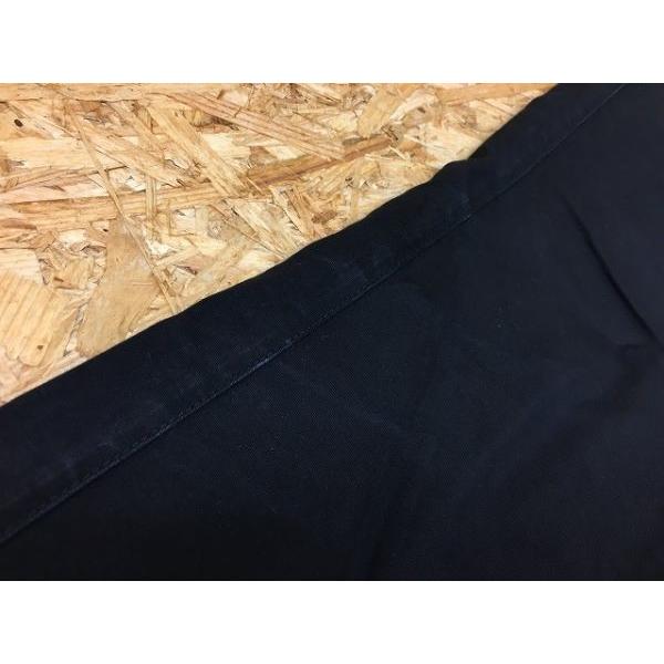 le coq sportif ルコックスポルティフ 若干テーパード ストレッチ パンツ両面ロゴ入り プリント 刺繍 サイズ7 黒×薄ピンク レディース | le coq sportif | 04