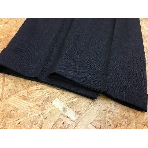 ブランド不明 若干テーパード 1タック ダブル スラックス トラウザーズ パンツ ジップフライ ウール×ポリ 170AB5 紫掛かったグレー メンズ |  | 03