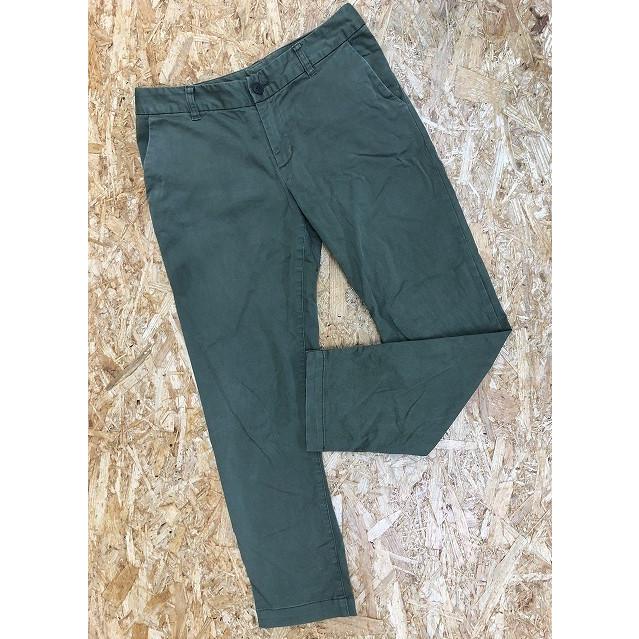 無印良品 むじるしりょうひん サイズ61 レディース チノパンツ ストレッチ ジップフライ 無地 ロング 綿 ポリウレタン グリーンカーキ系 Pl Undo Rowa ヤフー店 通販 Yahoo ショッピング