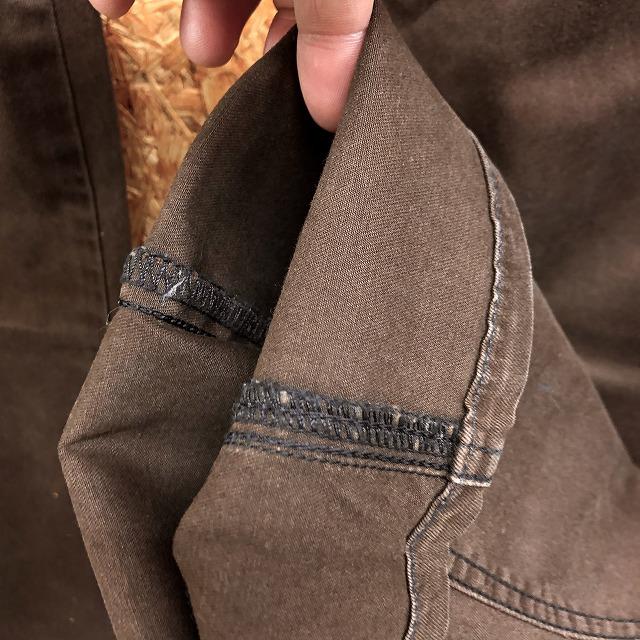 ラングラー Wrangler チノパンツ テーパード バックポケットにロゴラベル ジップフライ 綿×ポリウレタン 30 ブランド 茶色 メンズ | Wrangler | 06