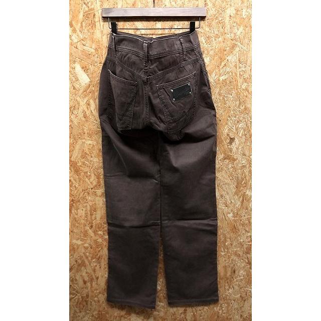 ラングラー Wrangler チノパンツ テーパード バックポケットにロゴラベル ジップフライ 綿×ポリウレタン 30 ブランド 茶色 メンズ | Wrangler | 07