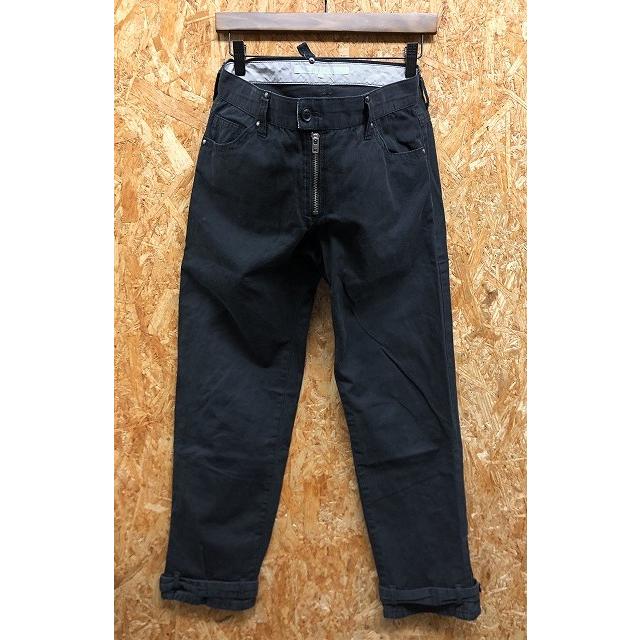 Buona Giornata ボナジョルナータ M メンズ レディース パンツ テーパード 裾にベルト ジップフライ 無地 ロング 麻 綿 ブラック 黒 Pl Undo Rowa ヤフー店 通販 Yahoo ショッピング