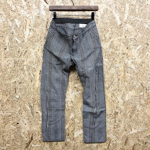 アロー a.r.w ARROW M レディース パンツ ストレート グレンチェック