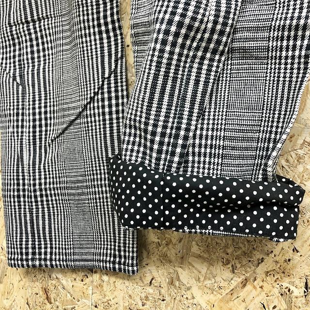 アロー a.r.w ARROW M レディース パンツ ストレート グレンチェック