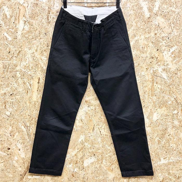Uniqlo ユニクロ 73cm メンズ チノパンツ 少しテーパード ジップフライ 無地 ロング カジュアル ワーク 綿100 コットン100 ブラック 黒 Pl Undo Rowa ヤフー店 通販 Yahoo ショッピング