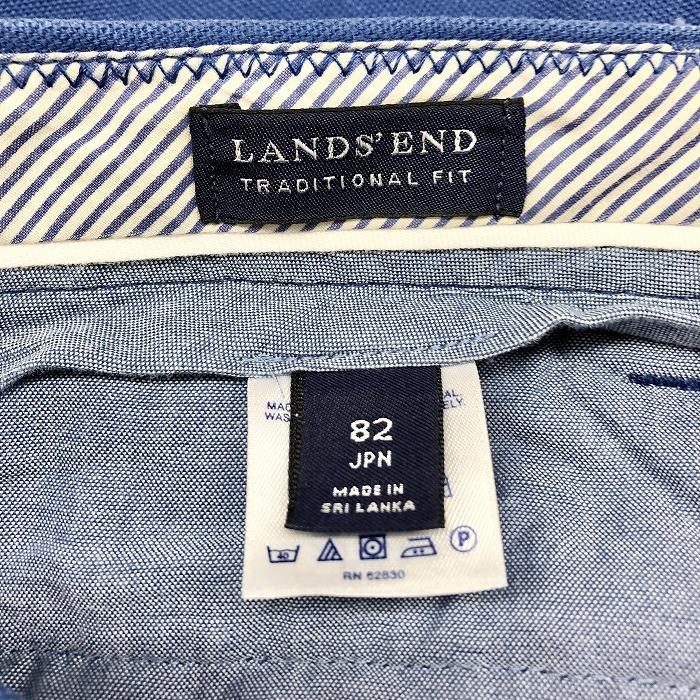 ランズエンド（LANDS' END） LANDS END パンツ テーパード 無地