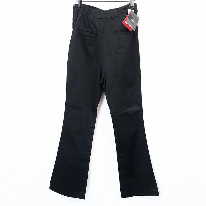 エンジェリーベ 【新品】ANGELIEBE マタニティ パンツ ブーツカット ストレッチ ウエストにリブとゴム 綿×ポリウレタン 11T 黒 レディース | ANGELIEBE | 02