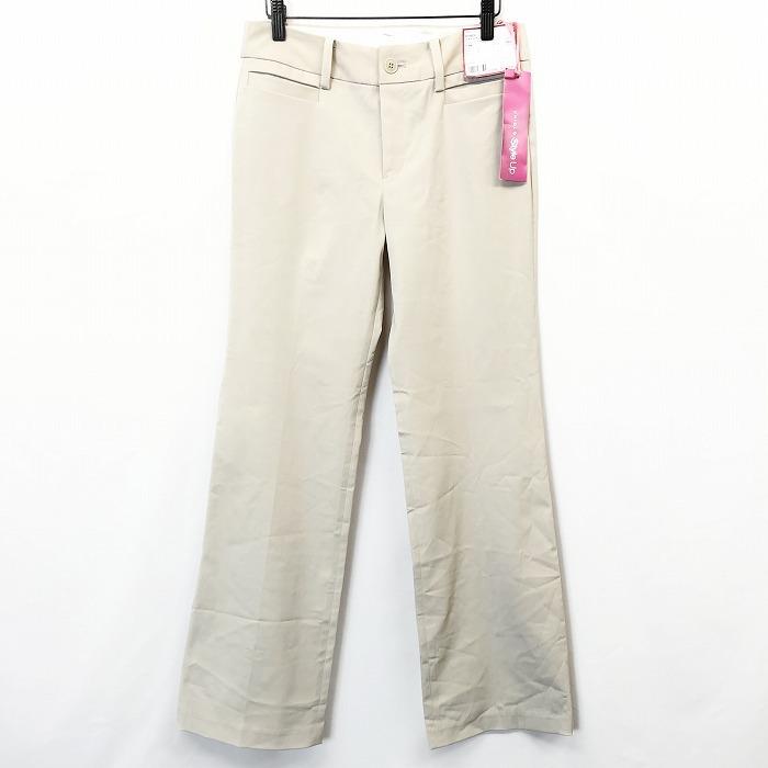 ユニクロ 【新品/訳アリ】UNIQLO Style Up パンツ ストレッチ 美脚 美尻 ポリエステル×レーヨン×ポリウレタン 91cm ベージュ レディース | ユニクロ