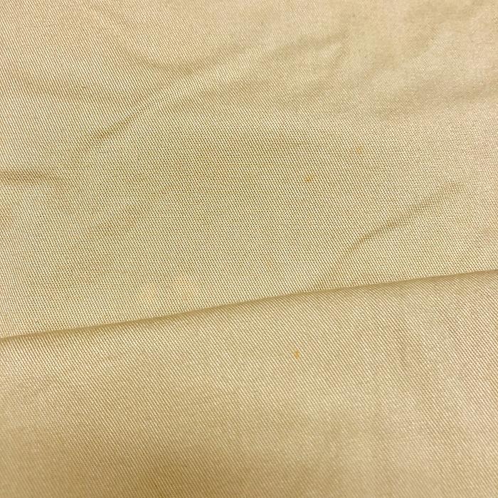 H＆M エイチアンドエム 10 レディース 女性 若干薄手 パンツ テーパード 2タック ジップフライ 無地 ロング 綿100% イエローベージュ系 | H&M | 02