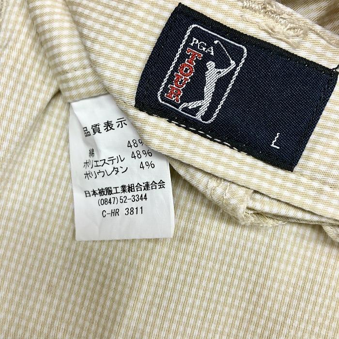 PGA TOUR ピージーエーツアー L メンズ ゴルフ パンツ テーパード