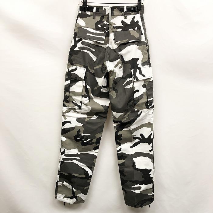ROTHCO（ロスコ） ROTHCO B.D.U. カーゴパンツ テーパード 迷彩柄 裾に
