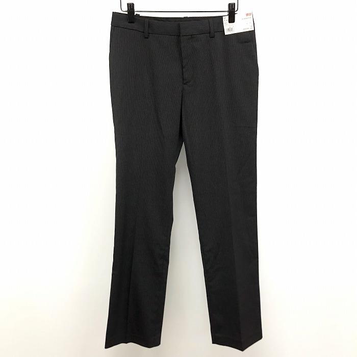 ユニクロ 【新品】UNIQLO 若干薄手 ストレッチパンツ ストライプ ユニクロ 【新品】UNIQLO 若干薄手 ストレッチパンツ ストライプ