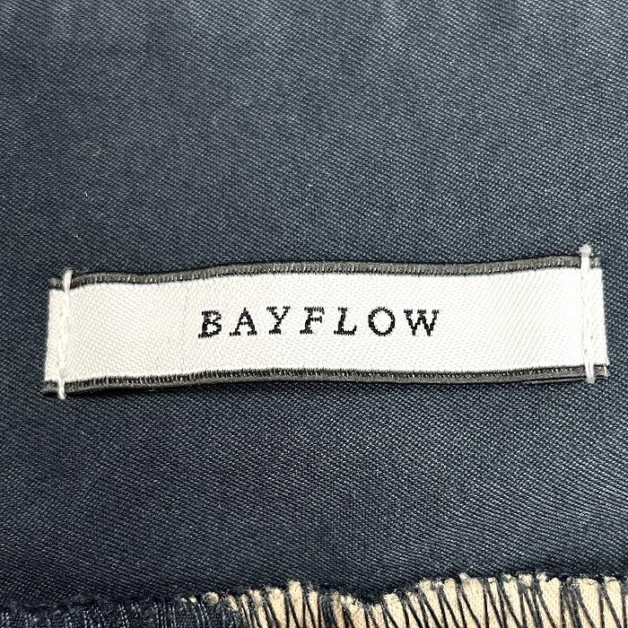 BAYFLOW ベイフロー S (2) レディース ワイドパンツ バイカラー