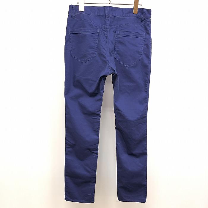 THE SHOP TK MIXPICE ザ・ショップ ティーケー M メンズ パンツ スリムフィット 無地 Dリング付き 綿×ポリエステル×ポリウレタン 青系 | THE SHOP TK | 01