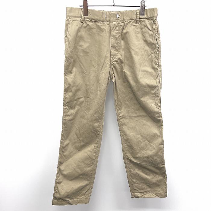 DISCOVERED ディスカバード チノパンツ テーパード 無地 ジップフライ  