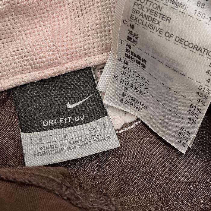 NIKE ナイキ S レディース 薄手 ワイドパンツ 後ろに鳳凰の刺繍