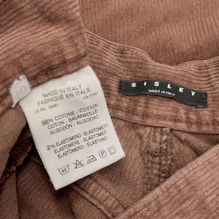 SISLEY（ファッション） シスレー SISLEY コーデュロイパンツ