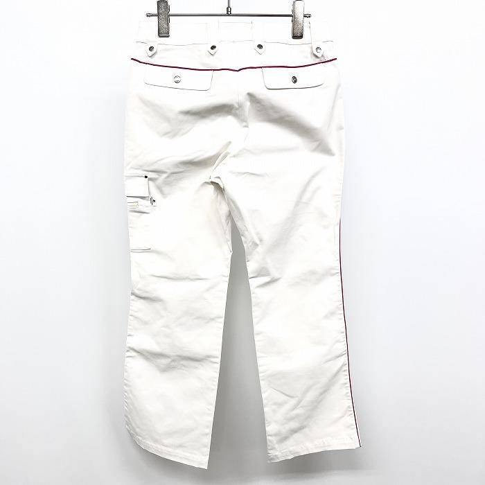 courreges クレージュ パンツ Courreges - クレージュ courreges フレアパンツ スラックス