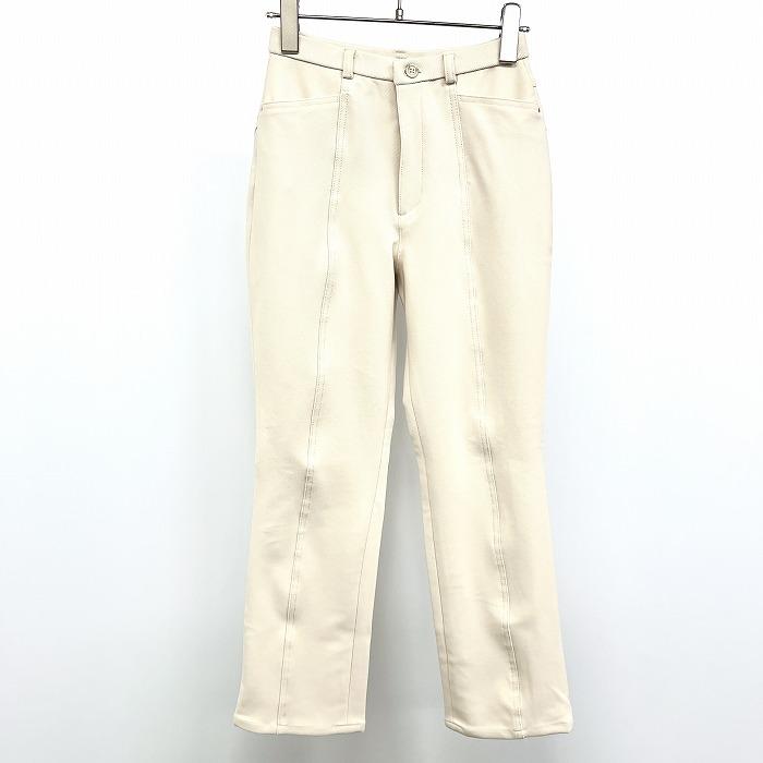 G.O.A ベージュ フレアパンツ G.O.A ベージュ フレアパンツ ワイドフレアパンツ