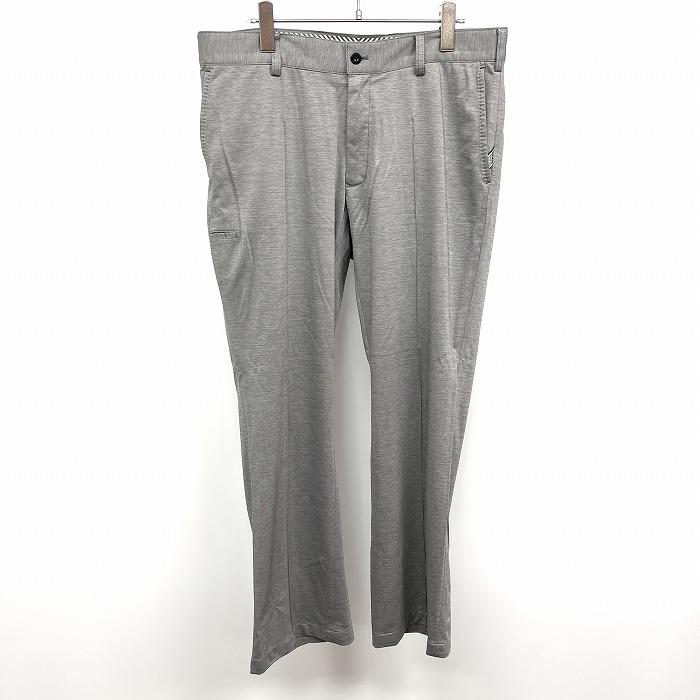 Paul Stuart スポーツパンツ ネイビーとホワイトチェック ミルドウールチェックコンフォートスリムパンツ