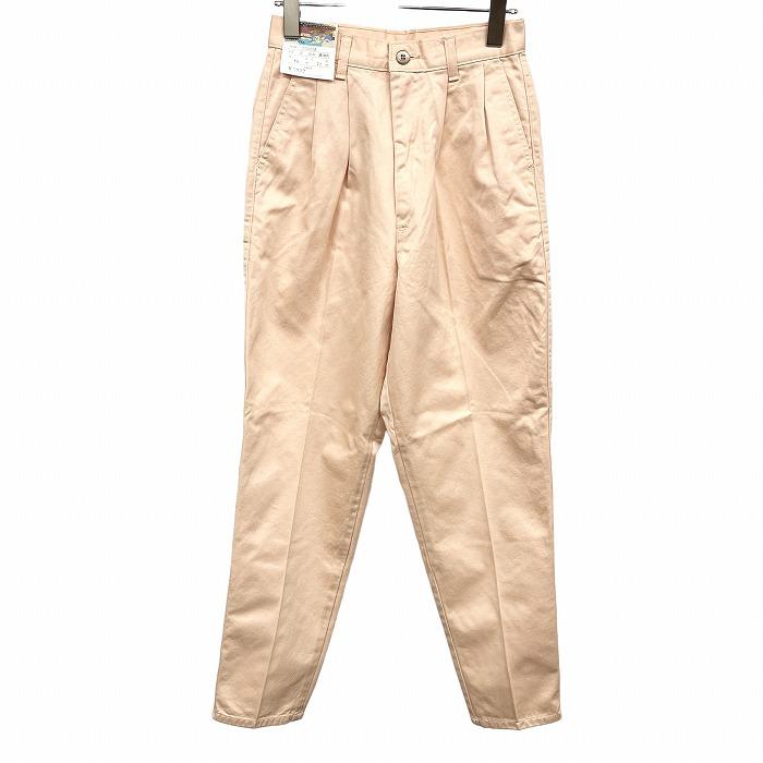 新品】COOL PORT OYSTER チノパンツ テーパード 2タック 無地 ジップ