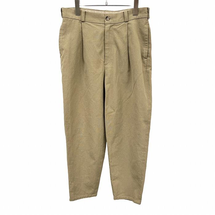 nikoand ベルト×ラベルポケットパンツ M カーキ ニコアンド 2024 今季