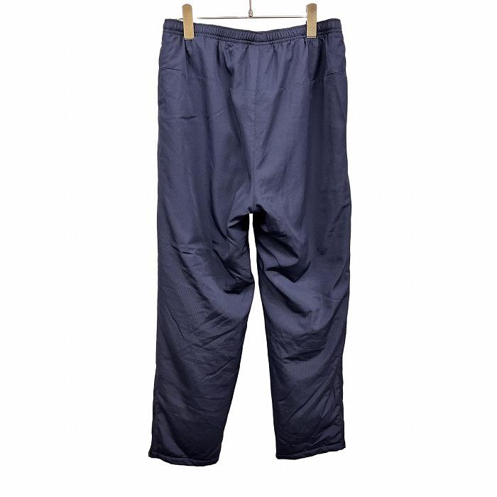 ニューバランス NB NEW BALANCE 中綿 パデッドパンツ ハニカム柄 ウエストにゴムと紐 裾ジップ テーパード ポリ100% XL LL ネイビー メンズ | New Balance | 01