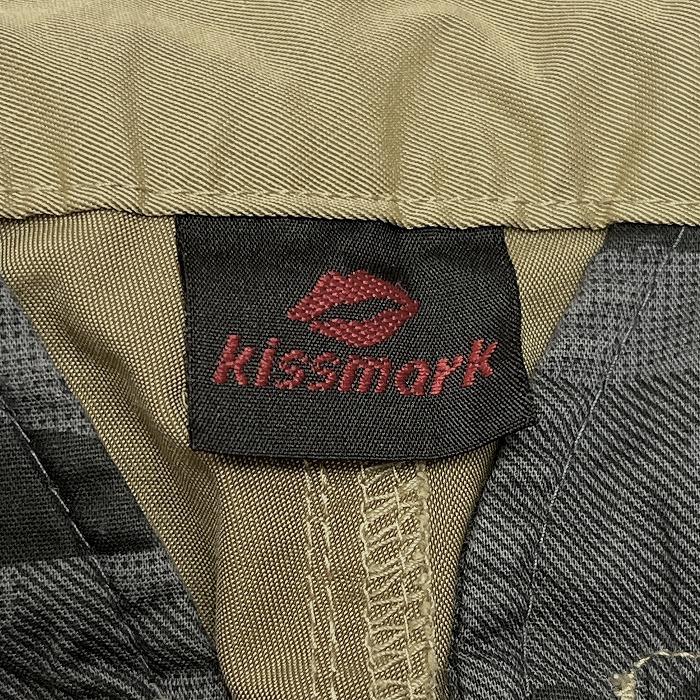 kissmark キスマーク ゴルフ パンツ ストレート うっすらと同色