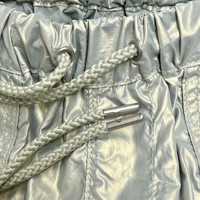 【新品】RODEO CROWNS WIDE BOWL 薄手 光沢感 ワイド ベイカーパンツ ナイロン100% Free ゴールドグレー イエローシルバー系 レディース |  | 03