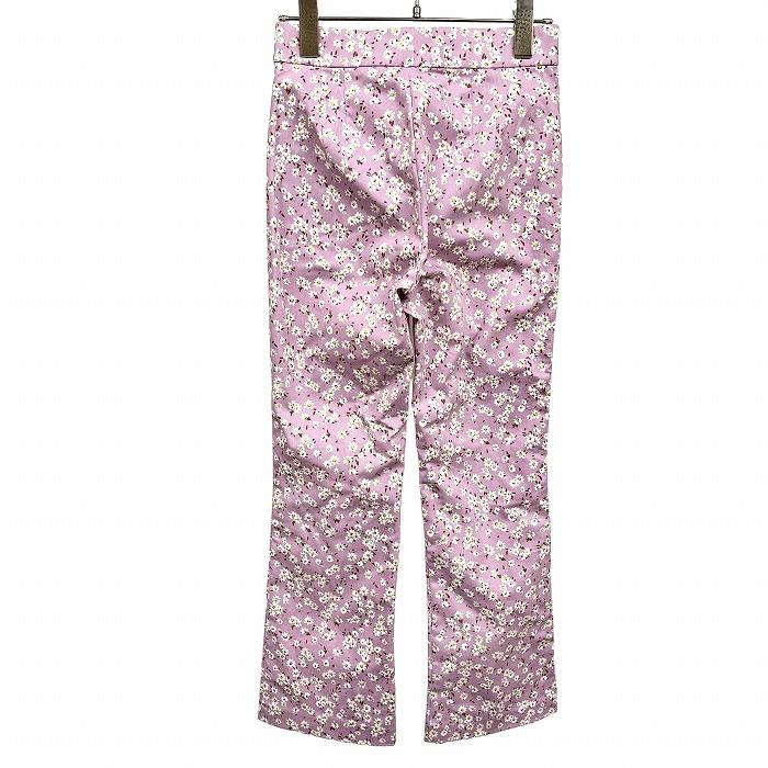 ZARA（ザラ） 【新品】ZARA スキニーパンツ フレア 花柄 僅かに