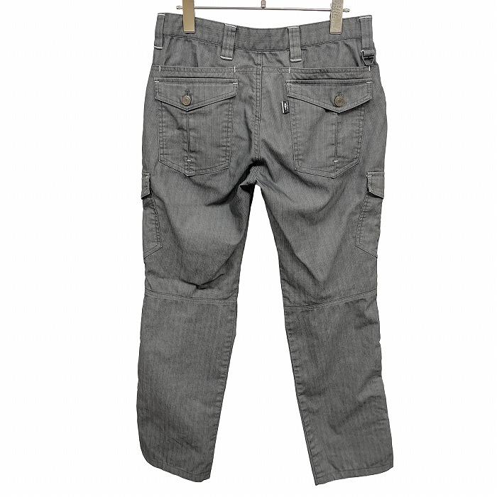 ティゴラ TIGORA ゴルフ カーゴパンツ ヘリンボーン ストレート ジップフライ 綿×ポリエステル×ポリウレタン 79cm グレー メンズ |  | 01